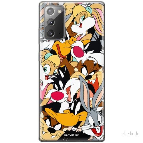 ERT GROUP mobiltelefonfodral för Samsung GALAXY NOTE 20 originalt och officiellt licensierat Looney Tunes mönster 022 optimalt anpassad till formen på mobiltelefonen, fodral tillverkad av TPU plast 5905511683658
