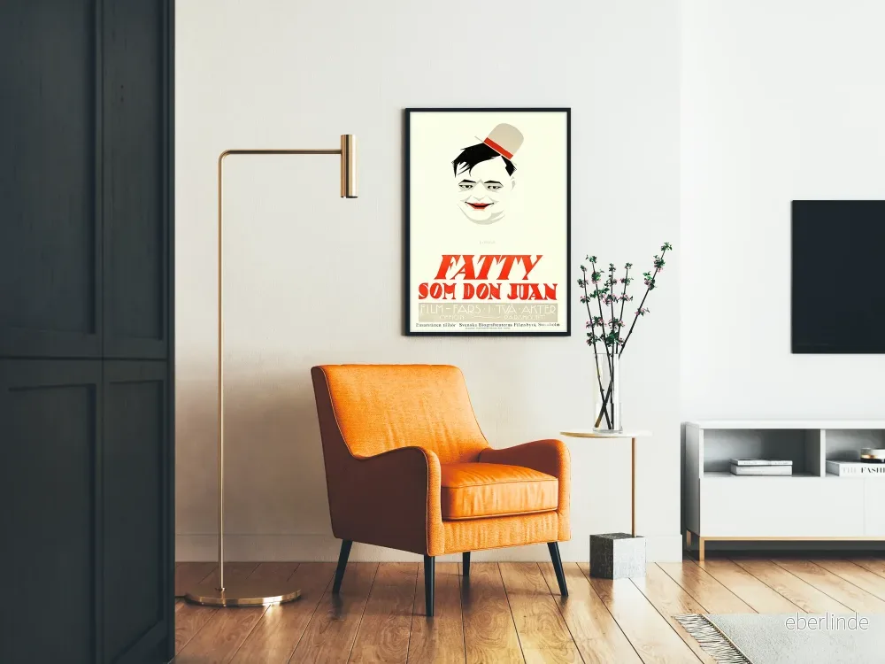 Vintageposter Fatty som Don Juan - Bild 2