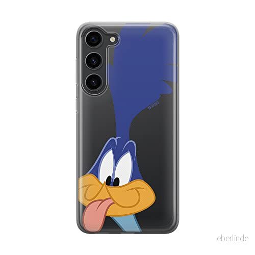 ERT GROUP mobiltelefonfodral för Samsung S23 originalt och officiellt licensierat Looney Tunes mönster Road Runner 002 optimalt anpassad till formen på mobiltelefonen, gedeeltelijk transparant 5905511423278