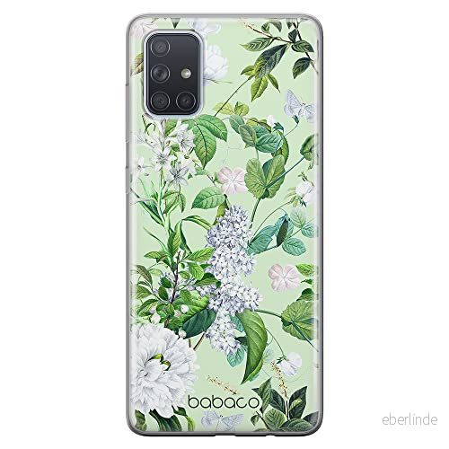 ERT GROUP mobiltelefonfodral för Samsung A71 5G originalt och officiellt licensierat Babaco mönster Flowers 038 optimalt anpassad till formen på mobiltelefonen, fodral tillverkad av TPU plast 5905131302816