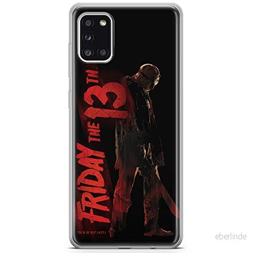 ERT GROUP mobiltelefonfodral för Samsung A31 originalt och officiellt licensierat Horror mönster Friday the 13th 011 optimalt anpassad till formen på mobiltelefonen, fodral tillverkad av TPU plast 5905511105150