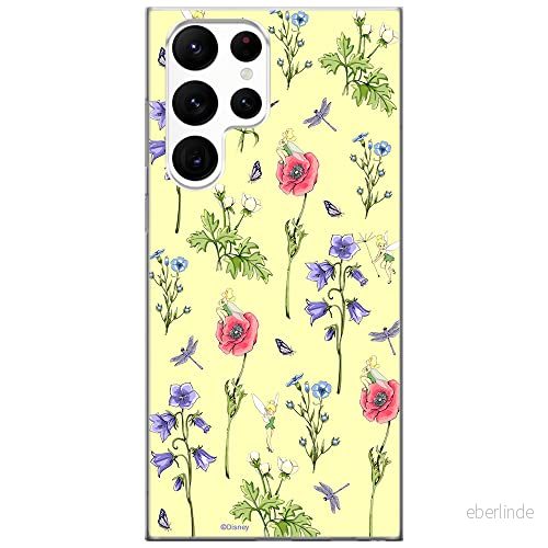 ERT GROUP mobiltelefonfodral för Samsung S22 ULTRA originalt och officiellt licensierat Disney mönster Tinker Bell 004 optimalt anpassad till formen på mobiltelefonen, fodral tillverkad av TPU plast 5904805659324