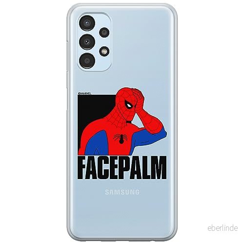 ERT GROUP mobiltelefonfodral för Samsung A13 4G originalt och officiellt licensierat Marvel mönster Spider Man 029 optimalt anpassad till formen på mobiltelefonen, gedeeltelijk transparant 5905795005832