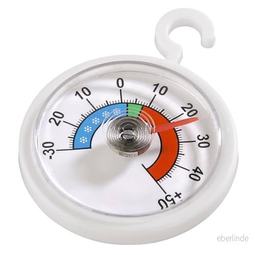 Xavax analog termometer för kylskåp, frys och bröstfrys, rund 4047443124357