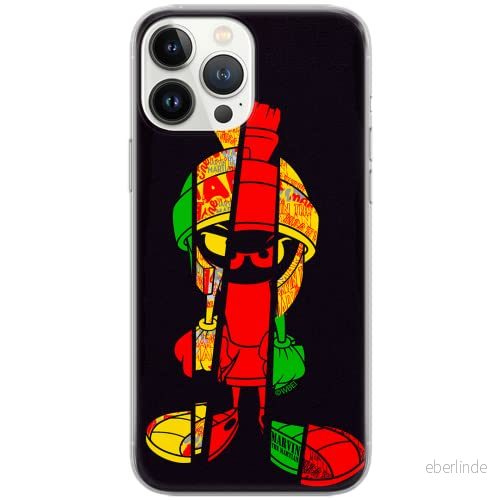 ERT GROUP mobiltelefonfodral för Xiaomi REDMI 9C originalt och officiellt licensierat Looney Tunes mönster Marvin 003 optimalt anpassad till formen på mobiltelefonen, fodral tillverkad av TPU plast 5903040282281