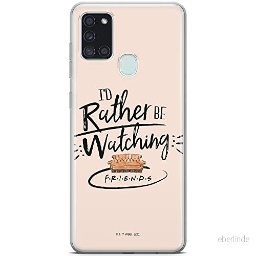 ERT GROUP mobiltelefonfodral för Samsung A21s originalt och officiellt licensierat Friends mönster 012 optimalt anpassad till formen på mobiltelefonen, fodral tillverkad av TPU plast 5903932273571