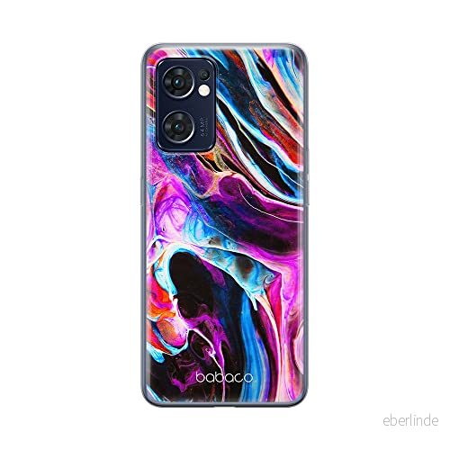 ERT GROUP mobiltelefonfodral för Oppo RENO 7 5G originalt och officiellt licensierat Babaco mönster Abstrakt 026 optimalt anpassad till formen på mobiltelefonen, fodral tillverkad av TPU plast 5905511308889