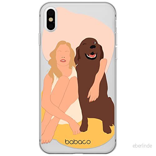 ERT GROUP mobiltelefonfodral för Iphone X/XS originalt och officiellt licensierat Babaco mönster Dogs 007 optimalt anpassad till formen på mobiltelefonen, gedeeltelijk transparant 5905131033239