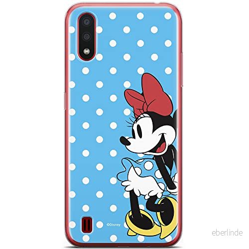 ERT GROUP mobiltelefonfodral för Samsung A01 originalt och officiellt licensierat Disney mönster Minnie 034 optimalt anpassad till formen på mobiltelefonen, fodral tillverkad av TPU plast 5904805430282