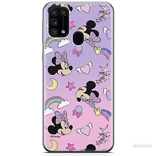 ERT GROUP mobiltelefonfodral för Samsung M31 originalt och officiellt licensierat Disney mönster Minnie 031 optimalt anpassad till formen på mobiltelefonen, fodral tillverkad av TPU plast 5904805476525