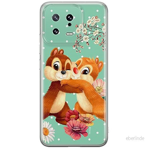 ERT GROUP mobiltelefonfodral för Xiaomi 13 originalt och officiellt licensierat Disney mönster Chip & Dale 003 optimalt anpassad till formen på mobiltelefonen, fodral tillverkad av TPU plast 5905511913632