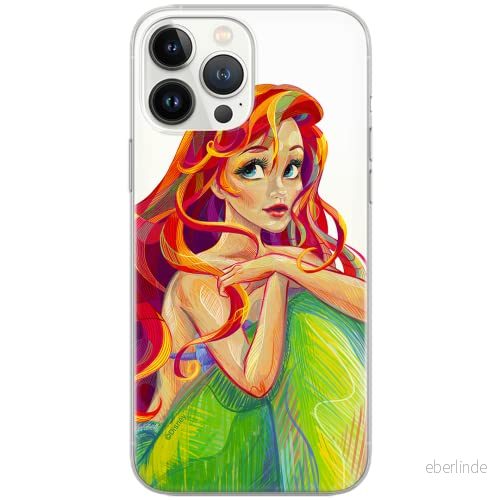ERT GROUP mobiltelefonfodral för Samsung S10 PLUS originalt och officiellt licensierat Disney mönster Ariel 004 Vit optimalt anpassad till formen på mobiltelefonen, gedeeltelijk transparant 5903040537022