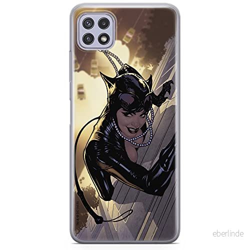 ERT GROUP mobiltelefonfodral för Samsung A22 5G originalt och officiellt licensierat DC mönster Catwoman 006 optimalt anpassad till formen på mobiltelefonen, fodral tillverkad av TPU plast 5903932826296