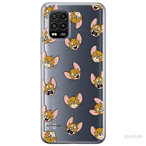 ERT GROUP mobiltelefonfodral för Xiaomi MI 10 LITE originalt och officiellt licensierat Tom and Jerry mönster 008 optimalt anpassad till formen på mobiltelefonen, gedeeltelijk transparant 5904805265341