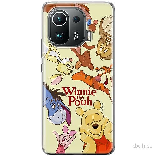 ERT GROUP mobiltelefonfodral för Xiaomi MI 11 PRO originalt och officiellt licensierat Disney mönster Winnie the Pooh & Friends 046, fodral tillverkad av TPU plast 5905795044459