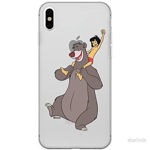 ERT GROUP mobiltelefonfodral för Iphone XS Max originalt och officiellt licensierat Disney mönster Jungle Book 002 optimalt anpassad till formen på mobiltelefonen, gedeeltelijk transparant 5905131199003