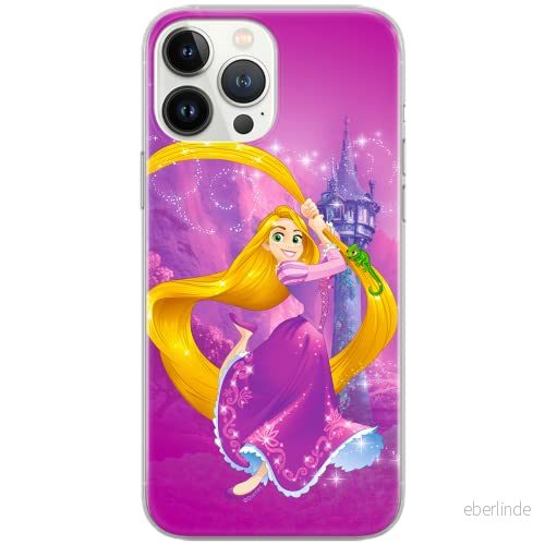 ERT GROUP mobiltelefonfodral för Samsung S10 PLUS originalt och officiellt licensierat Disney mönster Rapunzel and Pascal 003 Vit anpassad till formen på mobiltelefonen, fodral tillverkad av TPU plast 5903040745397