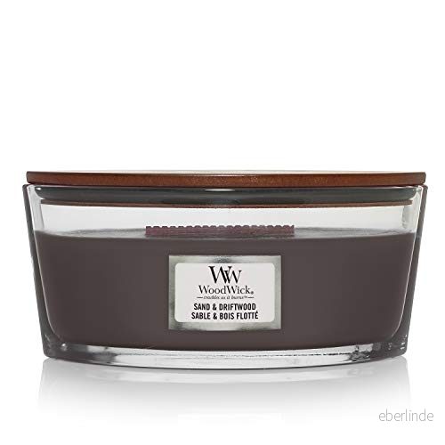 WoodWick Scented Candle Ellipse Sand & Driftwood 9 cm / 19 5038581056944
