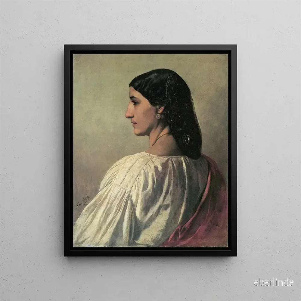 Målning Nanna - Anselm Feuerbach | Konsttryck