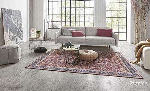 Nouristan orientalisk vintage matta Vivana 80x150 cm Bordeaux röd 4260648234656