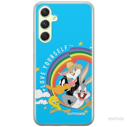 ERT GROUP mobiltelefonfodral för Samsung A54 5G originalt och officiellt licensierat Looney Tunes mönster 016 optimalt anpassad till formen på mobiltelefonen, fodral tillverkad av TPU plast 5905511997731