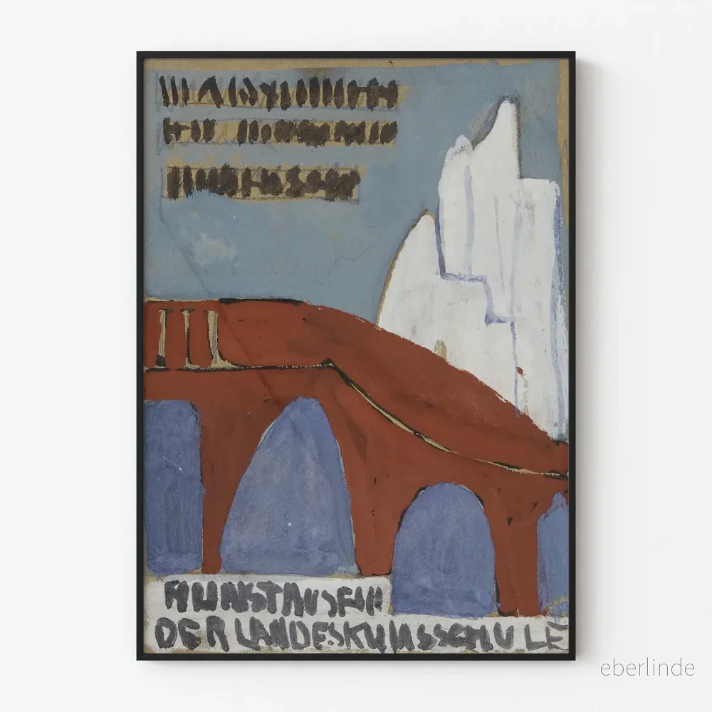 Kunstposter i vintage-stil från Landeskonstskolan Museum