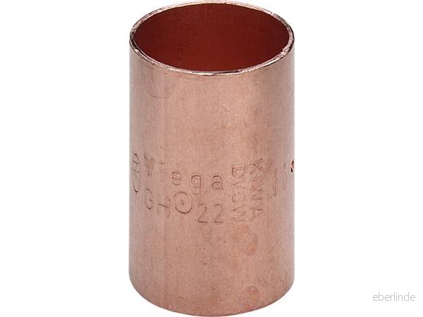 Viega Soldering socket 22 mm copper 4015211100353