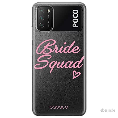 ERT GROUP mobiltelefonfodral för Xiaomi REDMI 9T/ POCO M3 originalt och officiellt licensierat Babaco mönster Bride Squad 001 optimalt anpassad till formen på mobiltelefonen, gedeeltelijk transparant 5904805769825