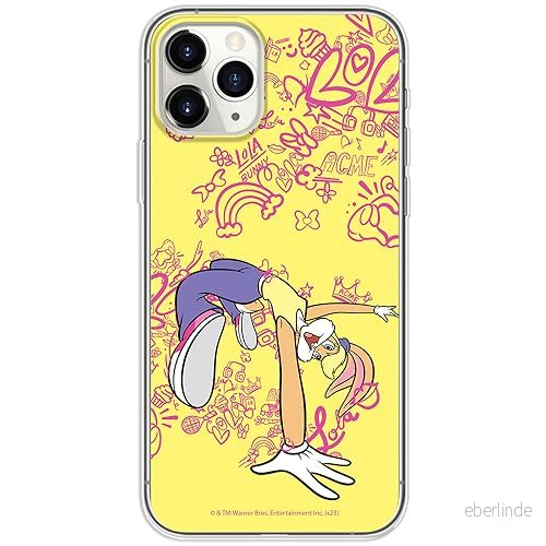 ERT GROUP mobiltelefonfodral för Iphone 11 PRO MAX originalt och officiellt licensierat Looney Tunes mönster Lola 009 optimalt anpassad till formen på mobiltelefonen, fodral tillverkad av TPU plast 5905795072513