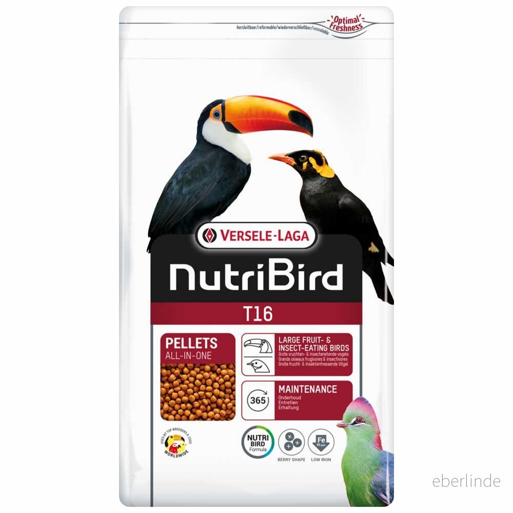 NutriBird T16 Tukan 10 kg 5410340221358