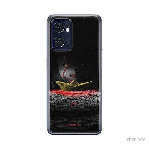ERT GROUP mobiltelefonfodral för Oppo RENO 7 5G originalt och officiellt licensierat Horror mönster It 002 optimalt anpassad till formen på mobiltelefonen, fodral tillverkad av TPU plast 5905511319656