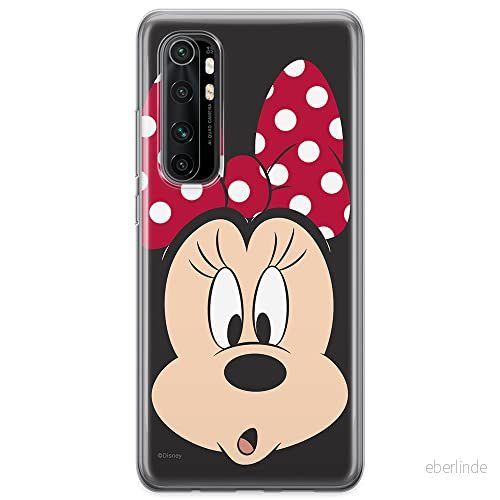 ERT GROUP mobiltelefonfodral för Xiaomi MI NOTE 10 Lite originalt och officiellt licensierat Disney mönster Minnie 054 optimalt anpassad till formen på mobiltelefonen, fodral tillverkad av TPU plast 5904805587337