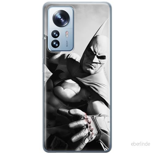 ERT GROUP mobiltelefonfodral för Xiaomi 12 / 12X originalt och officiellt licensierat DC mönster Batman 019 optimalt anpassad till formen på mobiltelefonen, fodral tillverkad av TPU plast 5905511475352