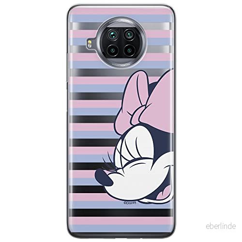 ERT GROUP mobiltelefonfodral för Xiaomi MI 10T LITE/REDMI NOTE 9 PRO 5G originalt och officiellt licensierat Disney mönster Minnie 022, gedeeltelijk transparant 5903537152615