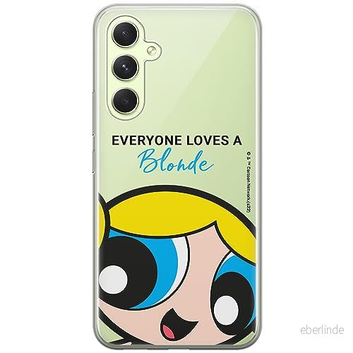 ERT GROUP mobiltelefonfodral för Samsung A54 5G originalt och officiellt licensierat The Powerpuff Girls mönster 012 optimalt anpassad till formen på mobiltelefonen, gedeeltelijk transparant 5905511962067