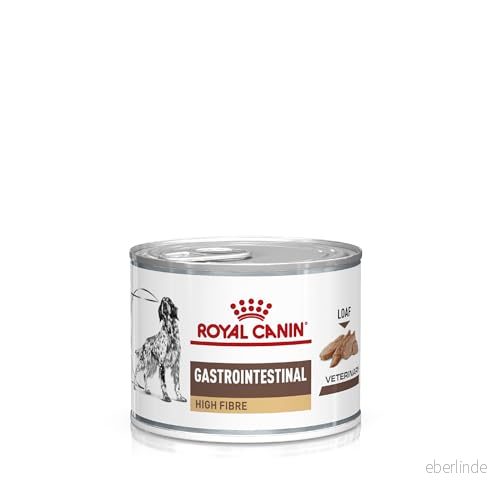 Royal Canin Veterinary Gastrointestinal High Fibre Mousse 12 x 200 g komplett diet För vuxna hundar att stödja hälsosam matsmältning Med kostfibrer 9003579024171
