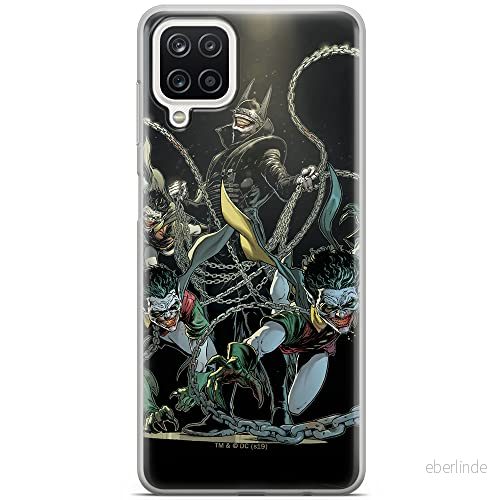 ERT GROUP mobiltelefonfodral för Samsung A12 / M12 originalt och officiellt licensierat DC mönster Batman Who Laughs 004 optimalt anpassad till formen på mobiltelefonen, fodral tillverkad av TPU plast 5903040104927