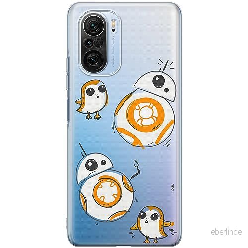 ERT GROUP mobiltelefonfodral för Xiaomi MI 11i/ REDMI K40/K40 PRO/POCO F3/ F3 PRO originalt och officiellt licensierat Star Wars mönster BB 8 010, gedeeltelijk transparant 5905511882631