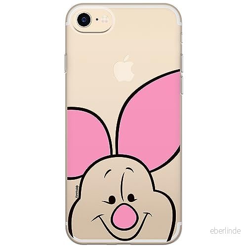 ERT GROUP mobiltelefonfodral för Iphone 7/8/ SE 2/ 3 originalt och officiellt licensierat Disney mönster Winnie the Pooh & Friends 044, gedeeltelijk transparant 5905795042042