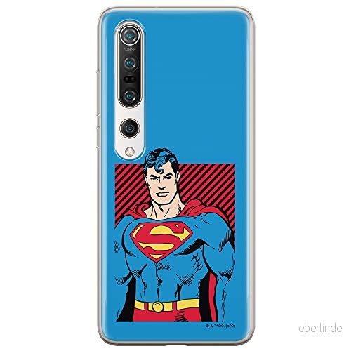 ERT GROUP mobiltelefonfodral för Xiaomi MI 10 / PRO originalt och officiellt licensierat DC mönster Superman 029 optimalt anpassad till formen på mobiltelefonen, fodral tillverkad av TPU plast 5905131569233