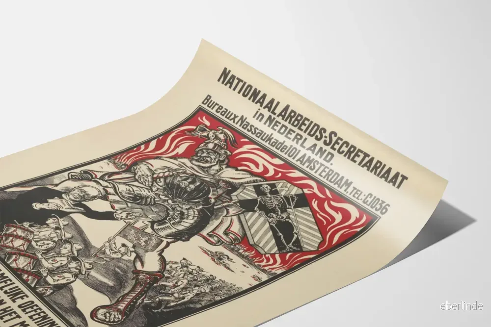 Väggdekorposter mot militarism - ARTEM LEGRAND - Bild 3