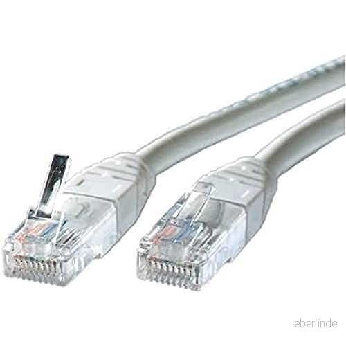 ROLINE Patchkabel Kat.5e (klass D) UTP, grå, 5 m 7611990133895