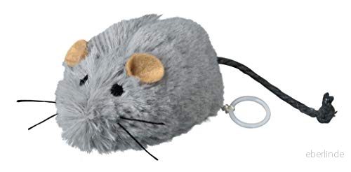 Trixie Wind Up Wriggle Mouse 8cm 4011905040837