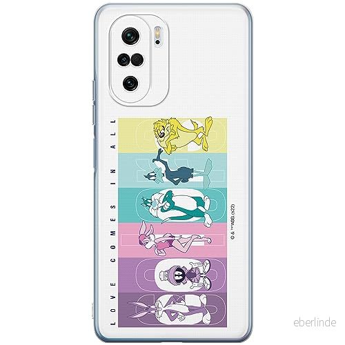 ERT GROUP mobiltelefonfodral för Xiaomi MI 11i/ REDMI K40/K40 PRO/POCO F3/ F3 PRO originalt och officiellt licensierat Looney Tunes mönster 015, fodral tillverkad av TPU plast 5905511996949