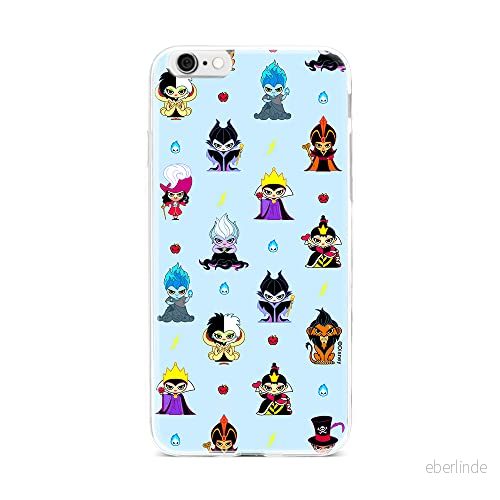 ERT GROUP mobiltelefonfodral för Iphone 6 PLUS originalt och officiellt licensierat Disney mönster Villains 007 optimalt anpassad till formen på mobiltelefonen, fodral tillverkad av TPU plast 5905131386281
