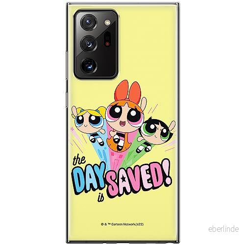 ERT GROUP mobiltelefonfodral för Samsung GALAXY NOTE 20 ULTRA originalt och officiellt licensierat The Powerpuff Girls mönster 031, fodral tillverkad av TPU plast 5905511976804