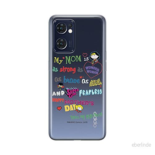 ERT GROUP mobiltelefonfodral för Oppo RENO 7 5G originalt och officiellt licensierat DC mönster Super Girls 004 optimalt anpassad till formen på mobiltelefonen, gedeeltelijk transparant 5905511305116