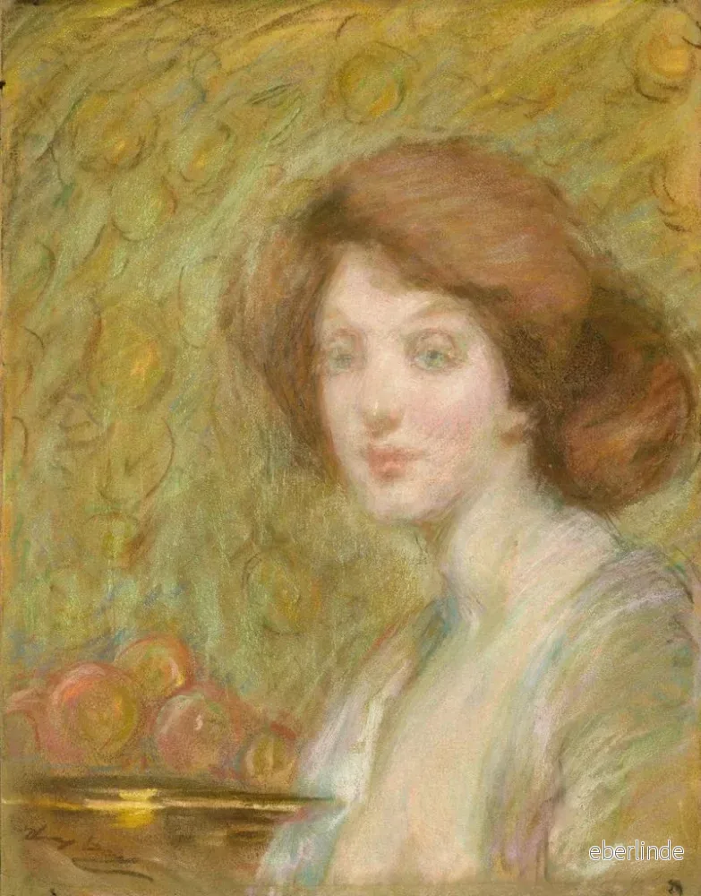Målning Fleur de pêcher - Alice Pike Barney | Konsttryck - Bild 2