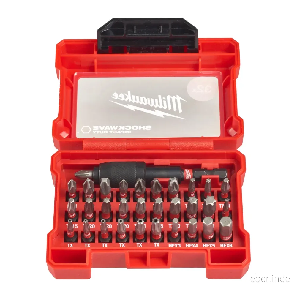 MILWAUKEE 4932464240 Coffret d'embouts pour tournevis 32 4058546221850