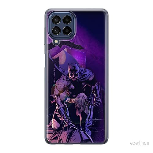 ERT GROUP mobiltelefonfodral för Samsung M33 5G originalt och officiellt licensierat DC mönster Batman 072 optimalt anpassad till formen på mobiltelefonen, fodral tillverkad av TPU plast 5905511357023